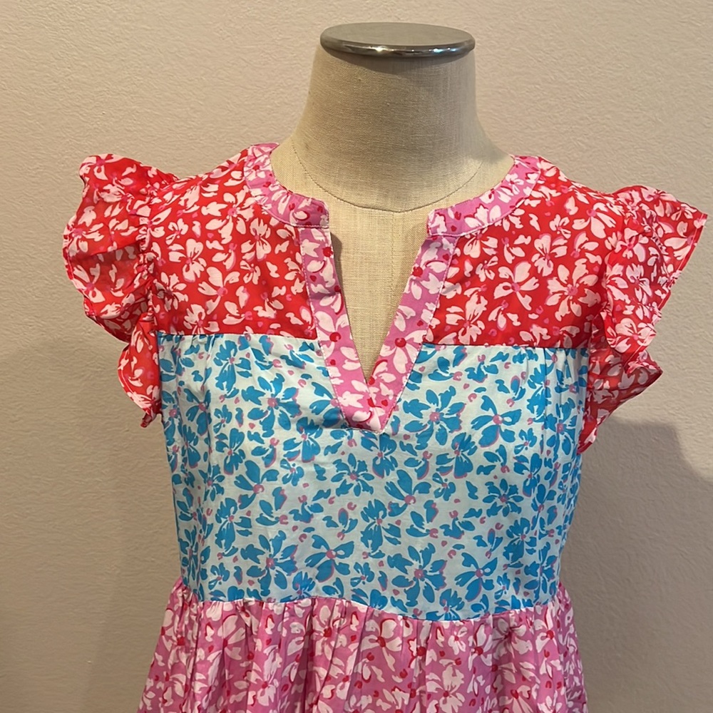 Roller Rabbit Floral Mix Pippa Dress